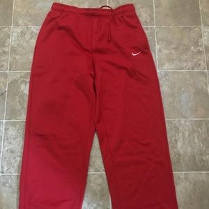 Red Nike Sweats